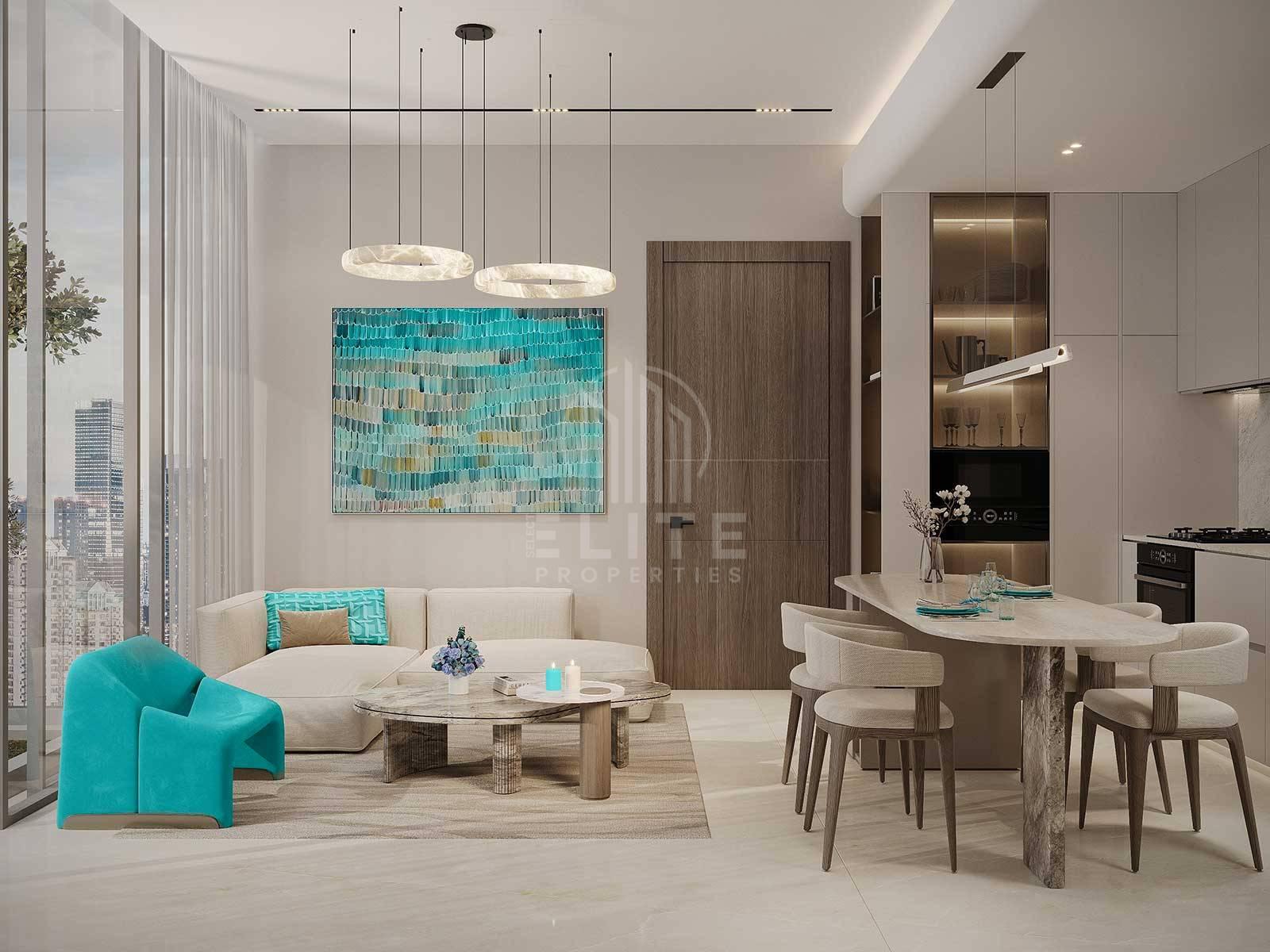 Appartements de 2 chambres à REEF 998